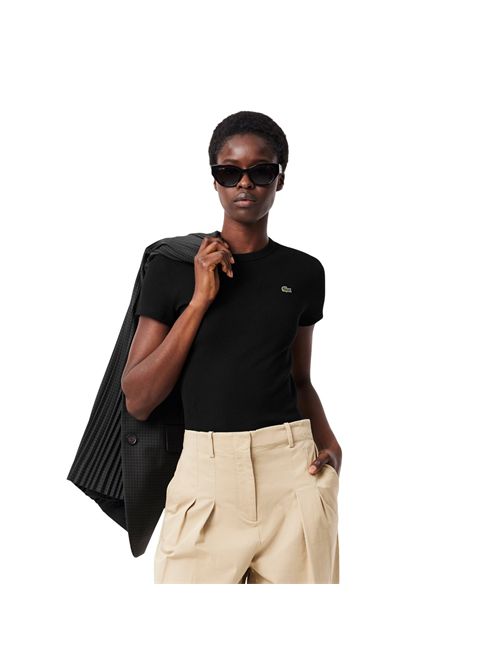 t-shirt lacoste | TF5538031 NERO